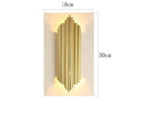 Applique murale design LED en métal doré style Shining
