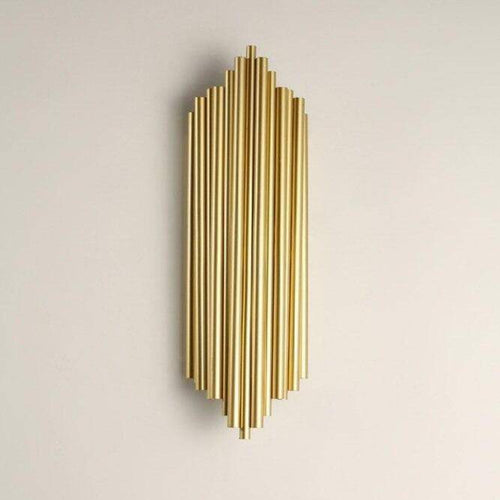 Applique murale design LED en métal doré style Shining - vue 9 sur 8