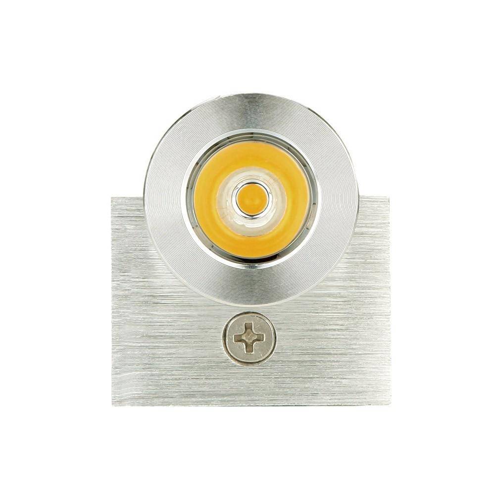 Applique murale LED avec spot en aluminium - vue 3 sur 7