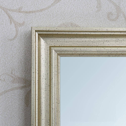 Miroir mural rectangulaire avec cadre en métal Narrow - vue 3 sur 6