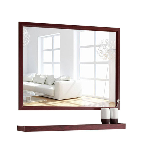 Miroir mural rectangulaire en aluminium Shelf - vue 6 sur 16