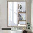 Miroir mural rectangulaire avec cadre Cosmetic