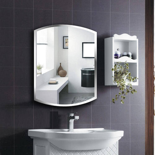 Miroir mural rectangulaire arrondi Living - vue 3 sur 5
