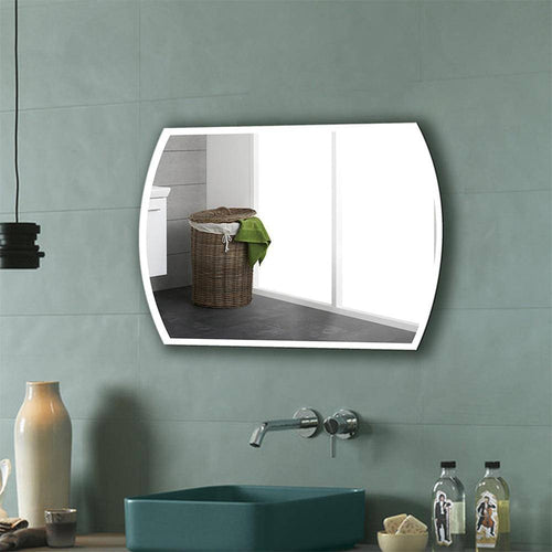 Miroir mural rectangulaire arrondi Living - vue 4 sur 5