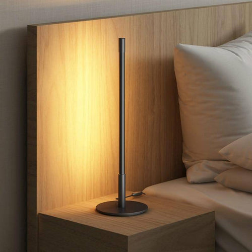 Lampe à poser rube LED noir - vue 3 sur 7
