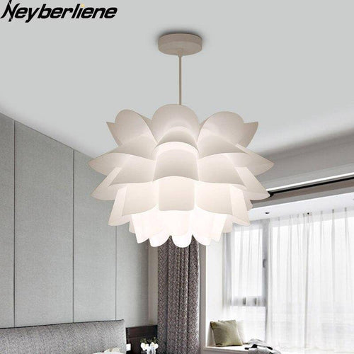 Suspension LED fleur blanche Room - vue 4 sur 5