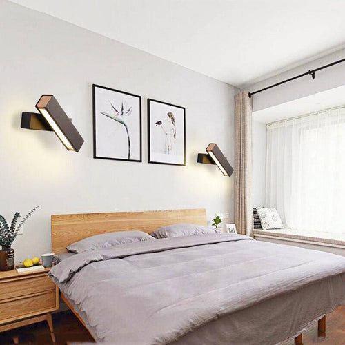 Applique murale design LED rectangles en aluminium ajustable Square - vue 3 sur 6