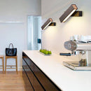 Applique murale design LED rectangles en aluminium ajustable Square