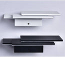 Applique murale LED rectangles en aluminium Painted