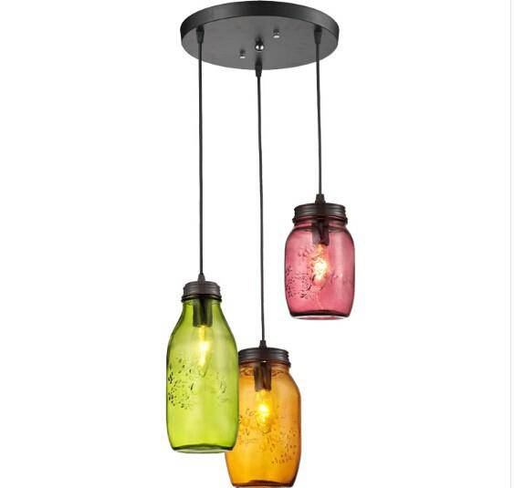 Suspension design grosse bouteille en verre Jar - vue 2 sur 5
