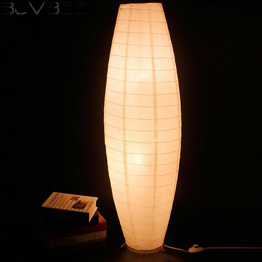 Lampadaire LED ovale en papier Woven - vue 4 sur 6