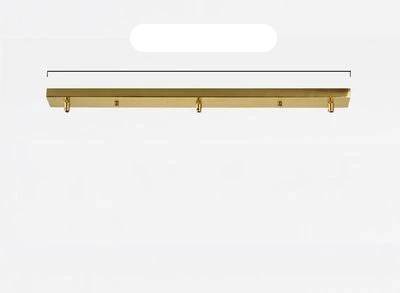 Suspension design en verre avec spirale dorée - vue 8 sur 14