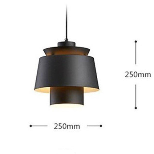 Suspension design à LED en métal coloré Bar - vue 12 sur 11
