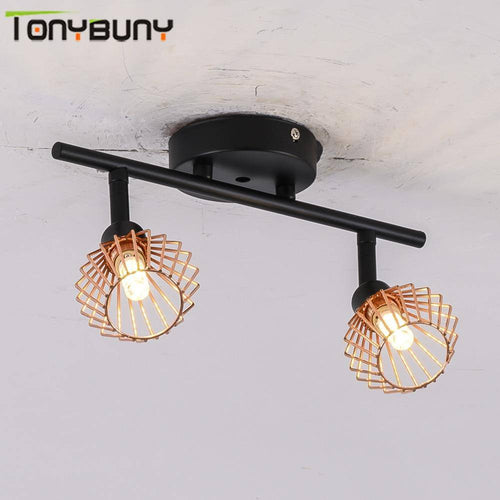 Applique moderne LED en métal noir et abat-jour cuivré Buny - vue 3 sur 5