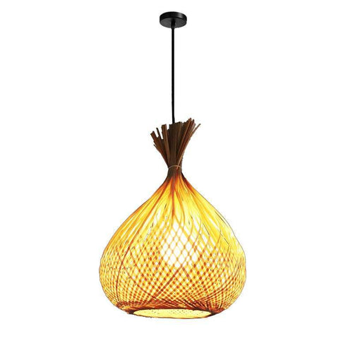 Suspension fiole ficelée en bambou Creative - vue 7 sur 7