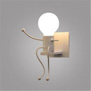Applique design en forme de bonhomme 3D (plusieurs couleurs)