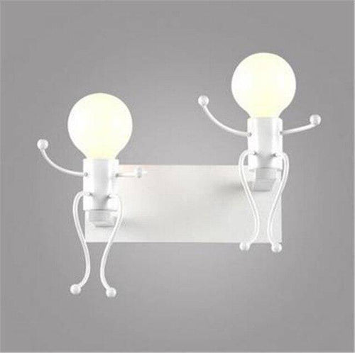 Applique design en forme de bonhomme 3D (plusieurs couleurs) - vue 6 sur 9