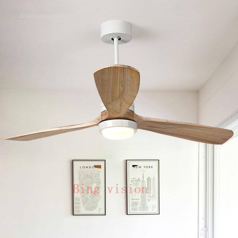 Ventilateur de plafond LED Fans (base noire ou blanche) - vue 3 sur 5