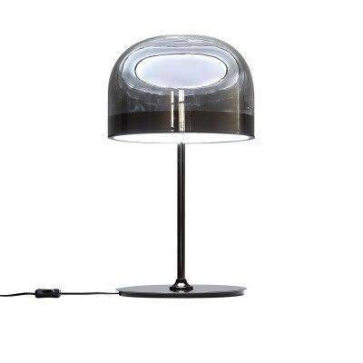 Lampe à poser design LED en métal avec abat-jour en verre style Mushroom - vue 10 sur 10