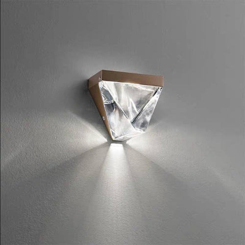 Applique murale design à LED en verre cristal Momna - vue 5 sur 4