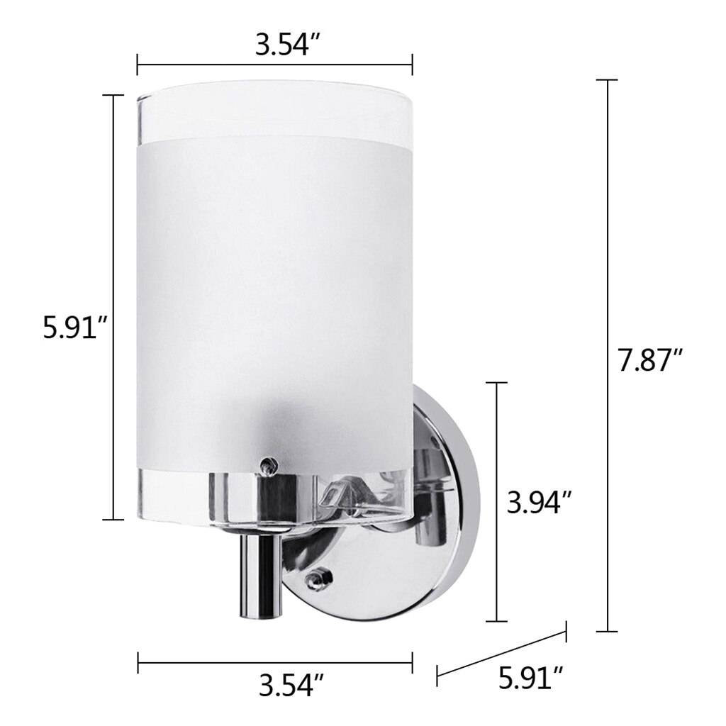 Applique murale argenté LED avec abat-jour en métal Tool - vue 5 sur 5