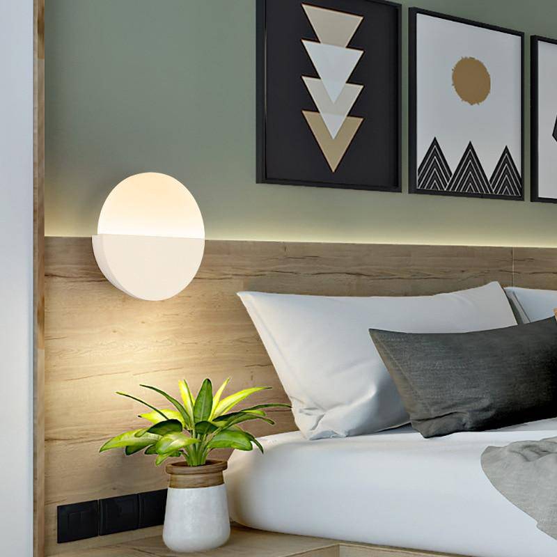 Applique murale design à LED disque en métal Loft Home - vue 4 sur 5