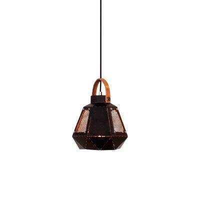 Suspension design en aluminium et bois Dining - vue 7 sur 14