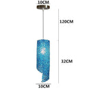 Suspension LED cylindrique coloré Home