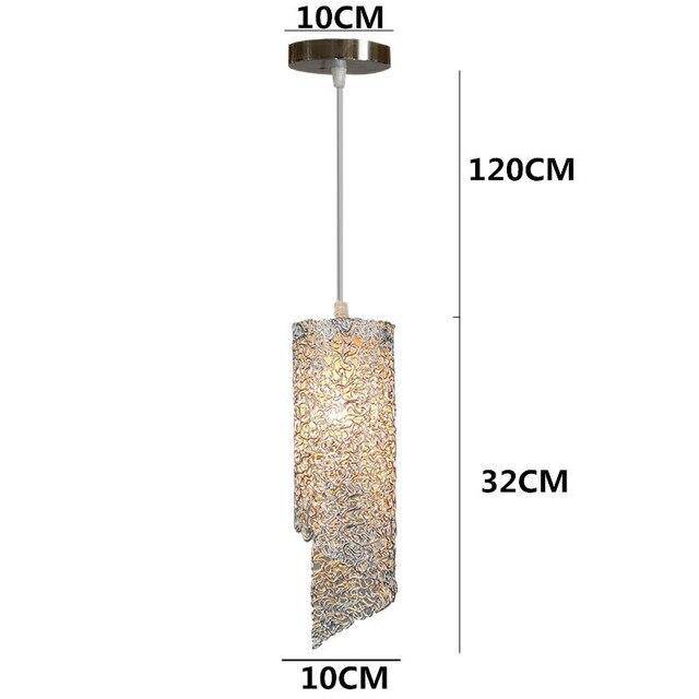 Suspension LED cylindrique coloré Home - vue 9 sur 11