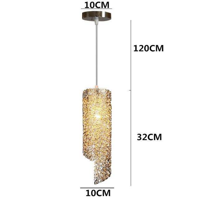 Suspension LED cylindrique coloré Home - vue 7 sur 11