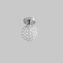 Plafonnier design LED en forme sphérique métal Palaos