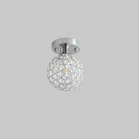 Plafonnier design LED en forme sphérique métal Palaos