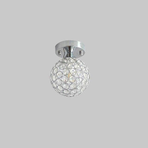 Plafonnier design LED en forme sphérique métal Palaos