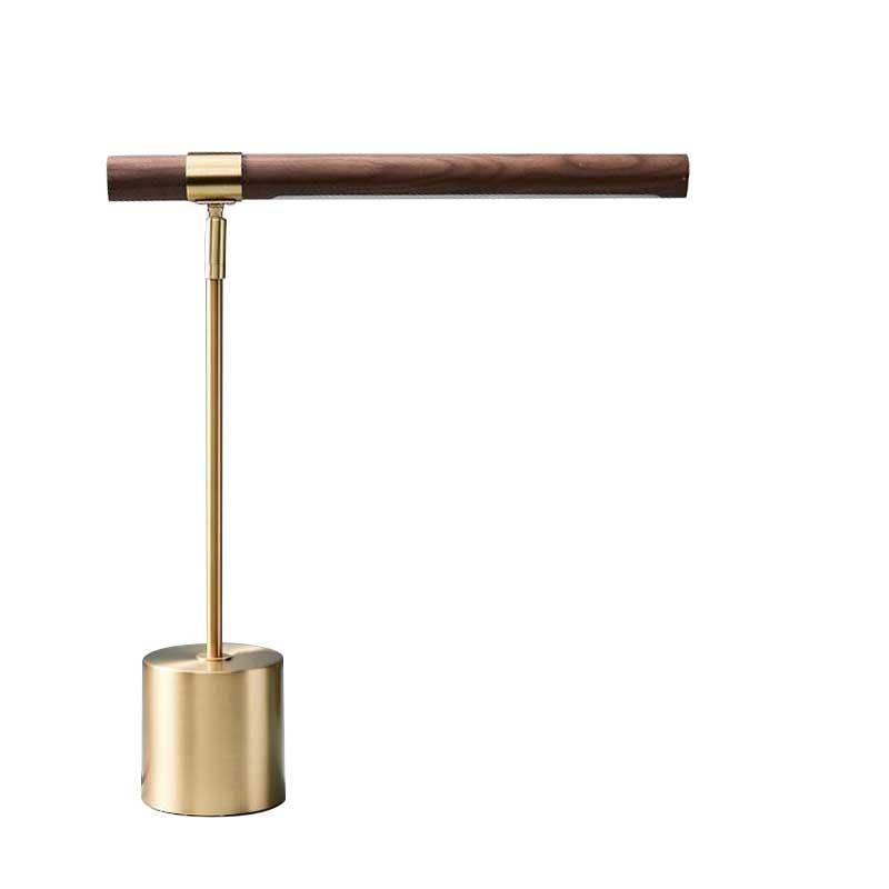 Lampe de bureau ou de chevet design dorée à LED Protection - vue 6 sur 6