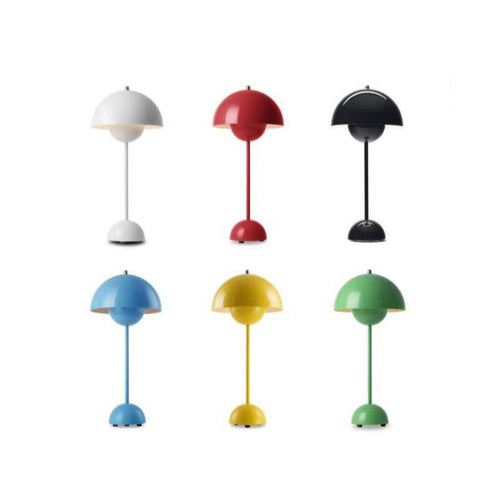 Lampe de chevet à LED colorée avec abat-jour en métal Study - vue 8 sur 8
