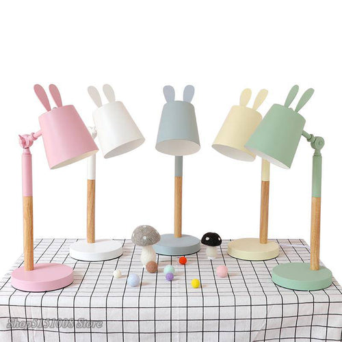Lampe de bureau ou chevet colorée à oreilles de lapin Rabbit - vue 4 sur 9