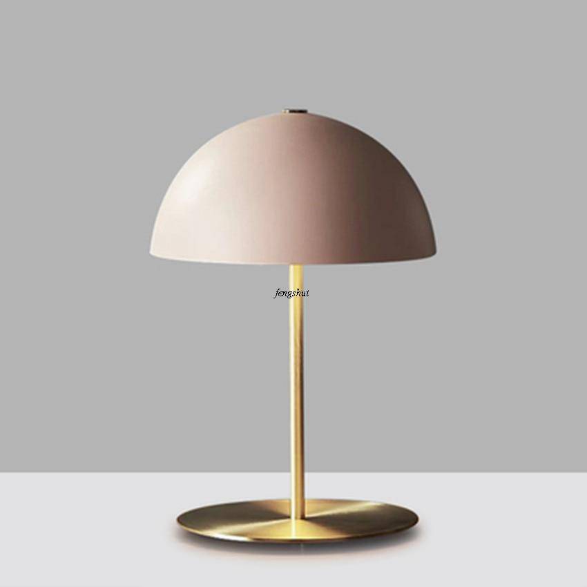 Lampe de chevet design doré à LED Modern - vue 4 sur 8