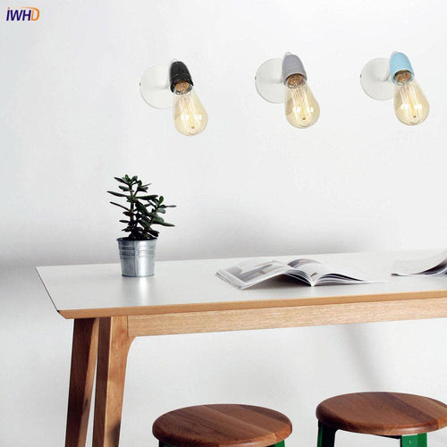 Applique murale moderne LED en métal coloré - vue 3 sur 11