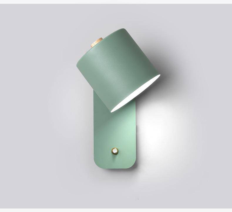 Applique design à LED coloré avec abat-jour orientable - vue 5 sur 10