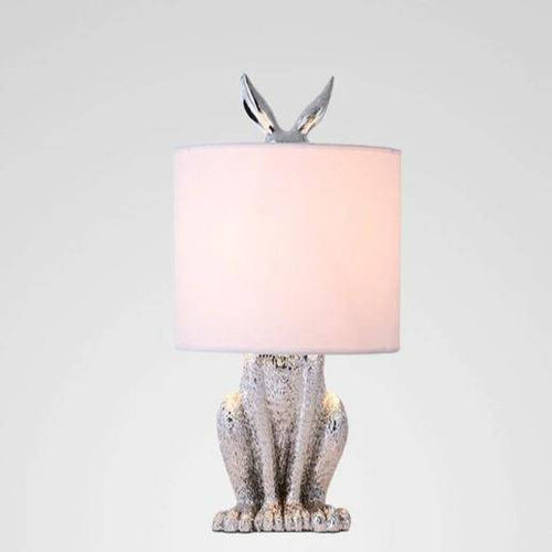 Lampe à poser design LED en résine style lapin Decor - vue 7 sur 7