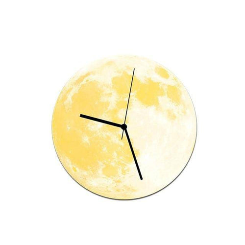 Horloge murale ronde lune colorée 30cm Luminous - vue 10 sur 11