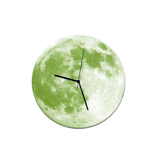 Horloge murale ronde lune colorée 30cm Luminous - vue 6 sur 11
