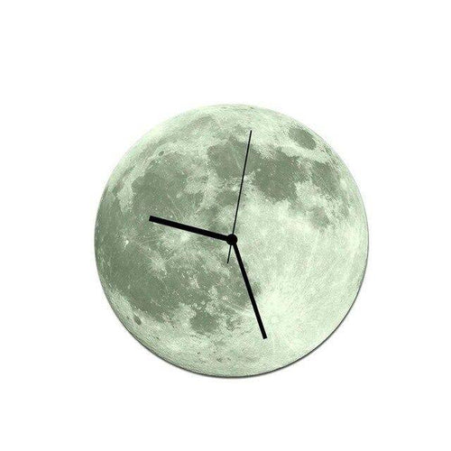 Horloge murale ronde lune colorée 30cm Luminous - vue 5 sur 11