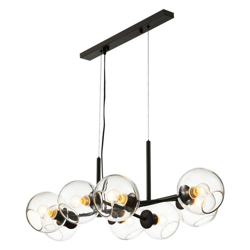 Lustre design avec verre en boule de verre Creative - vue 5 sur 5