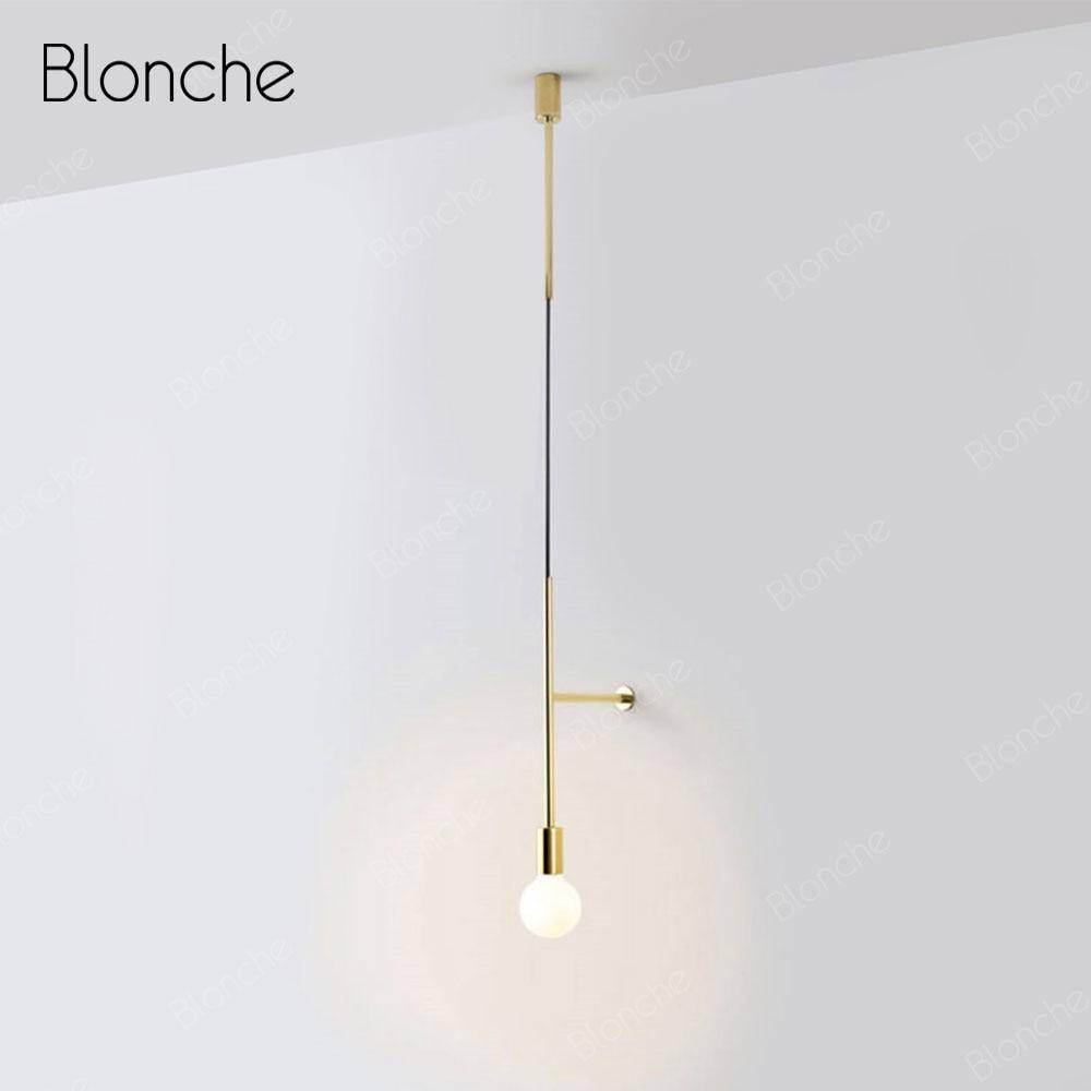 Applique murale design à branche et boule en verre blanc - vue 4 sur 5