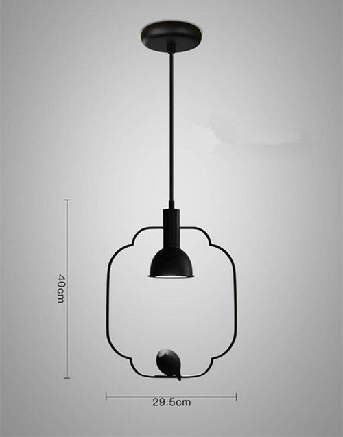 Suspension industrielle avec oiseau perché Bird - vue 13 sur 12