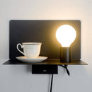 Applique à LED avec tablette et interrupteur