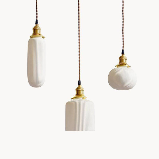 Suspension design à LED blanche moderne Style
