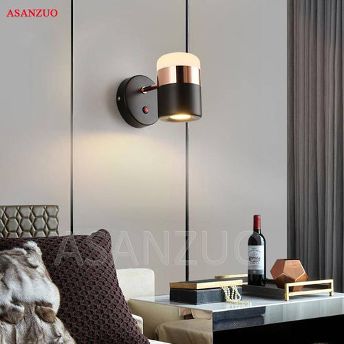 Applique spot à LED orientable en métal Simple - vue 6 sur 7