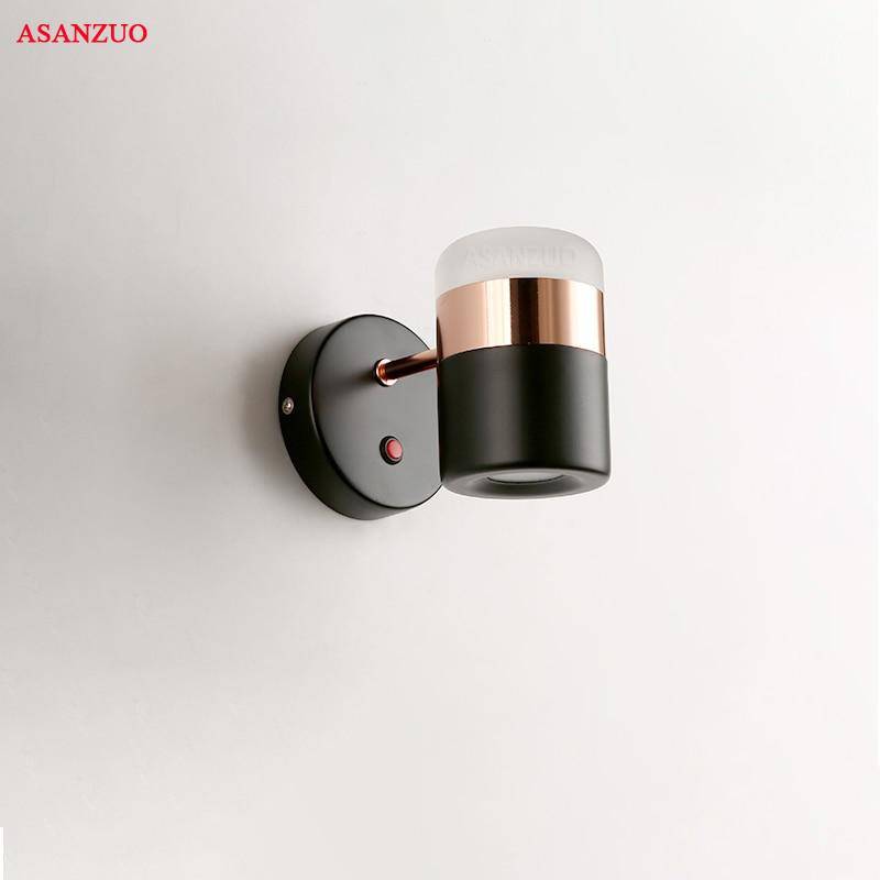 Applique spot à LED orientable en métal Simple - vue 4 sur 7